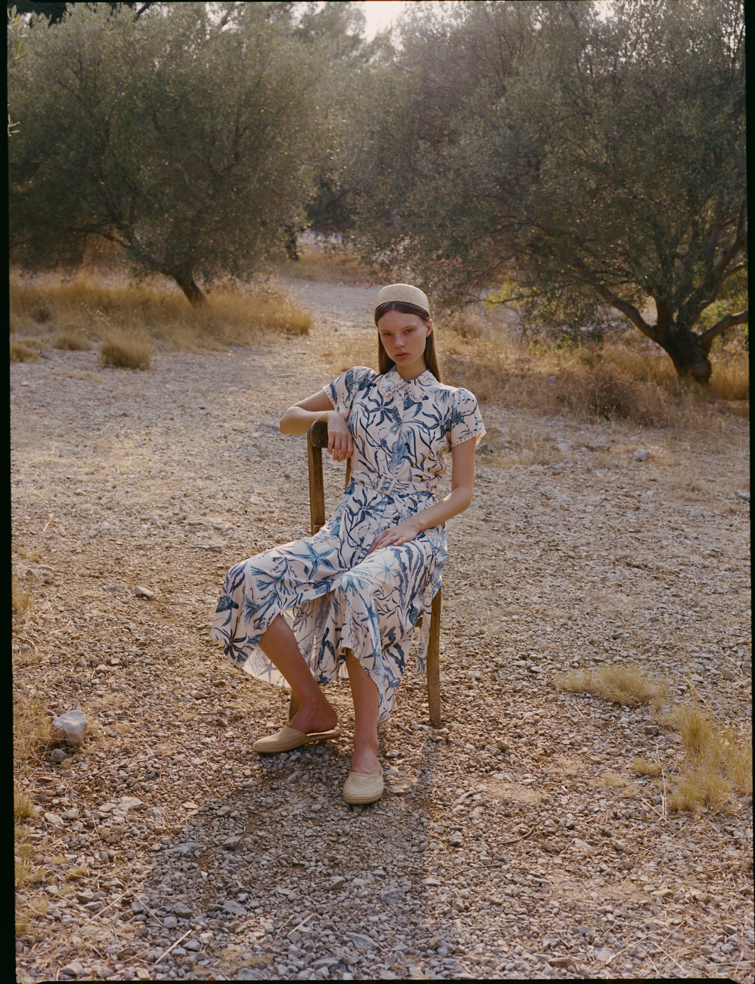 Salto Dress blue