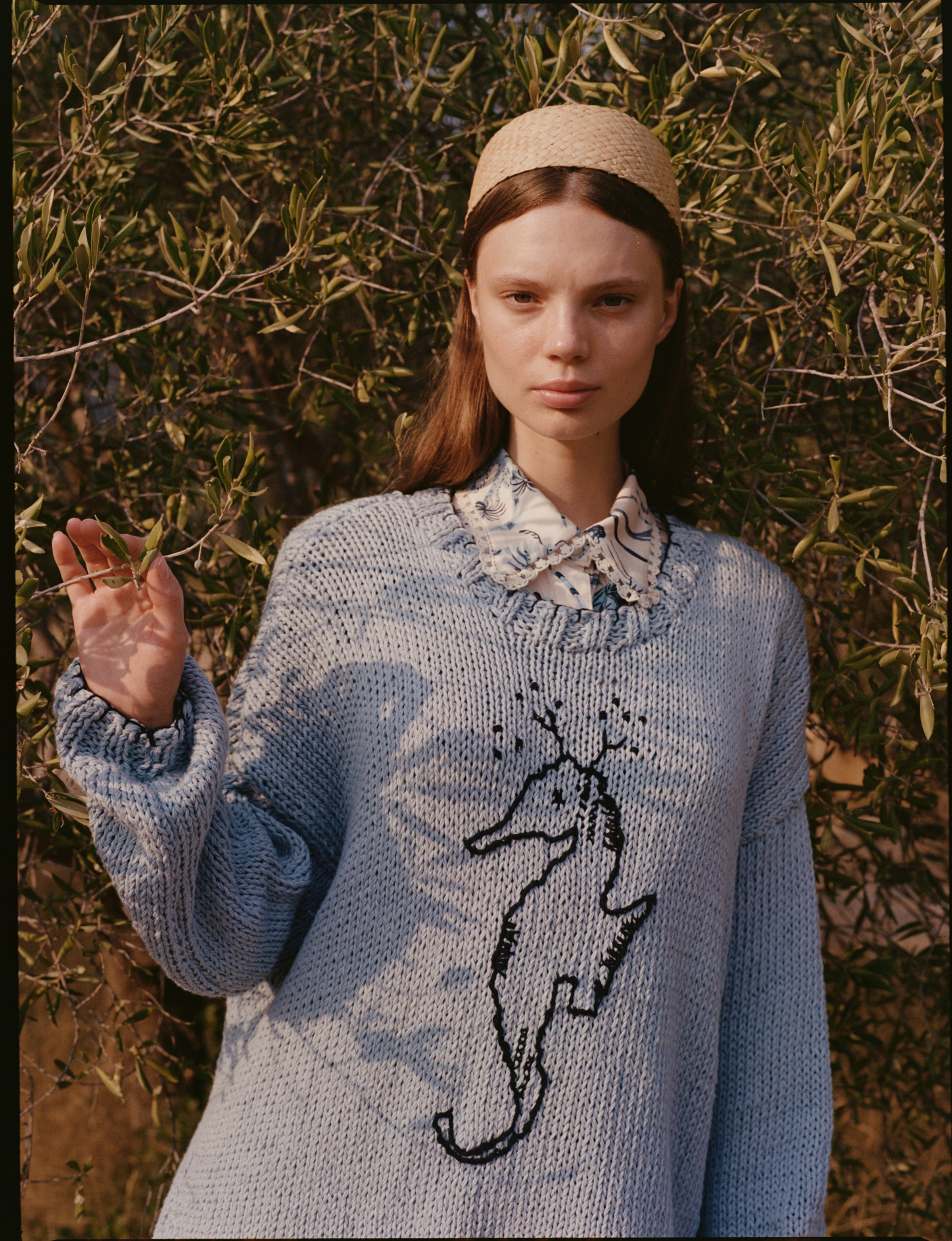 Cavalia Sweater blue light