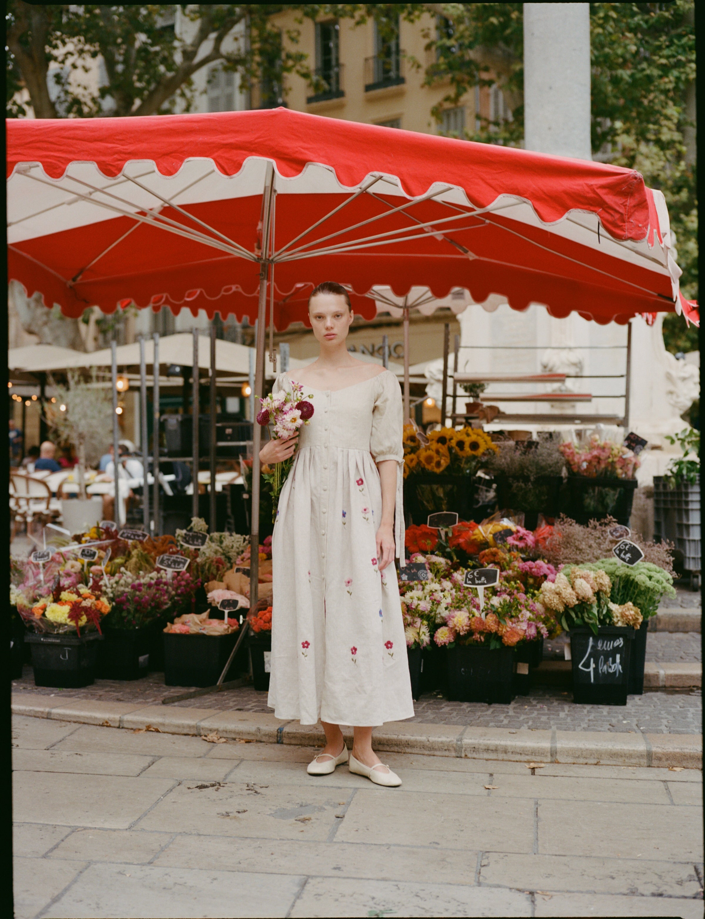 Caliope Dress ivory