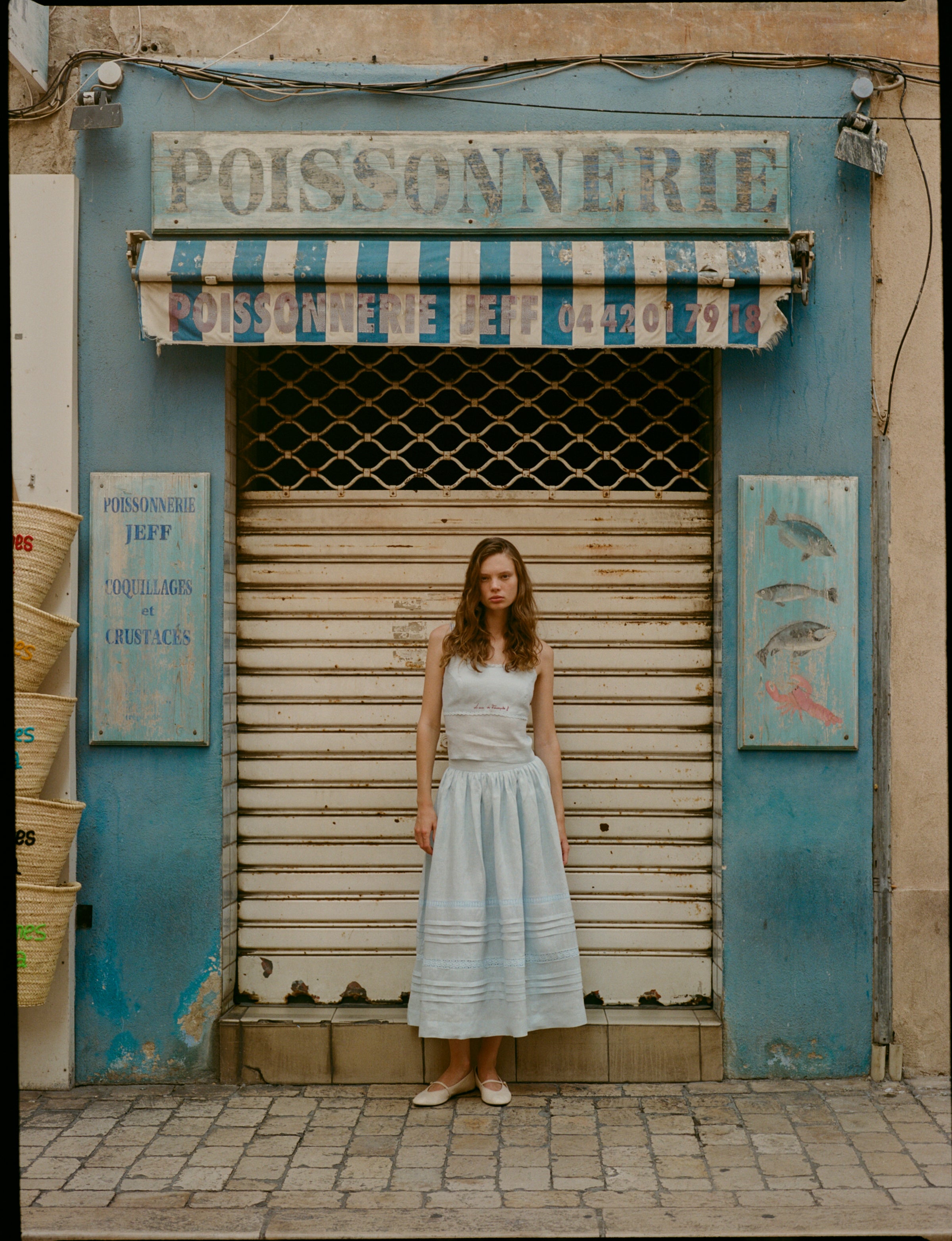 Luminara Blouse light blue