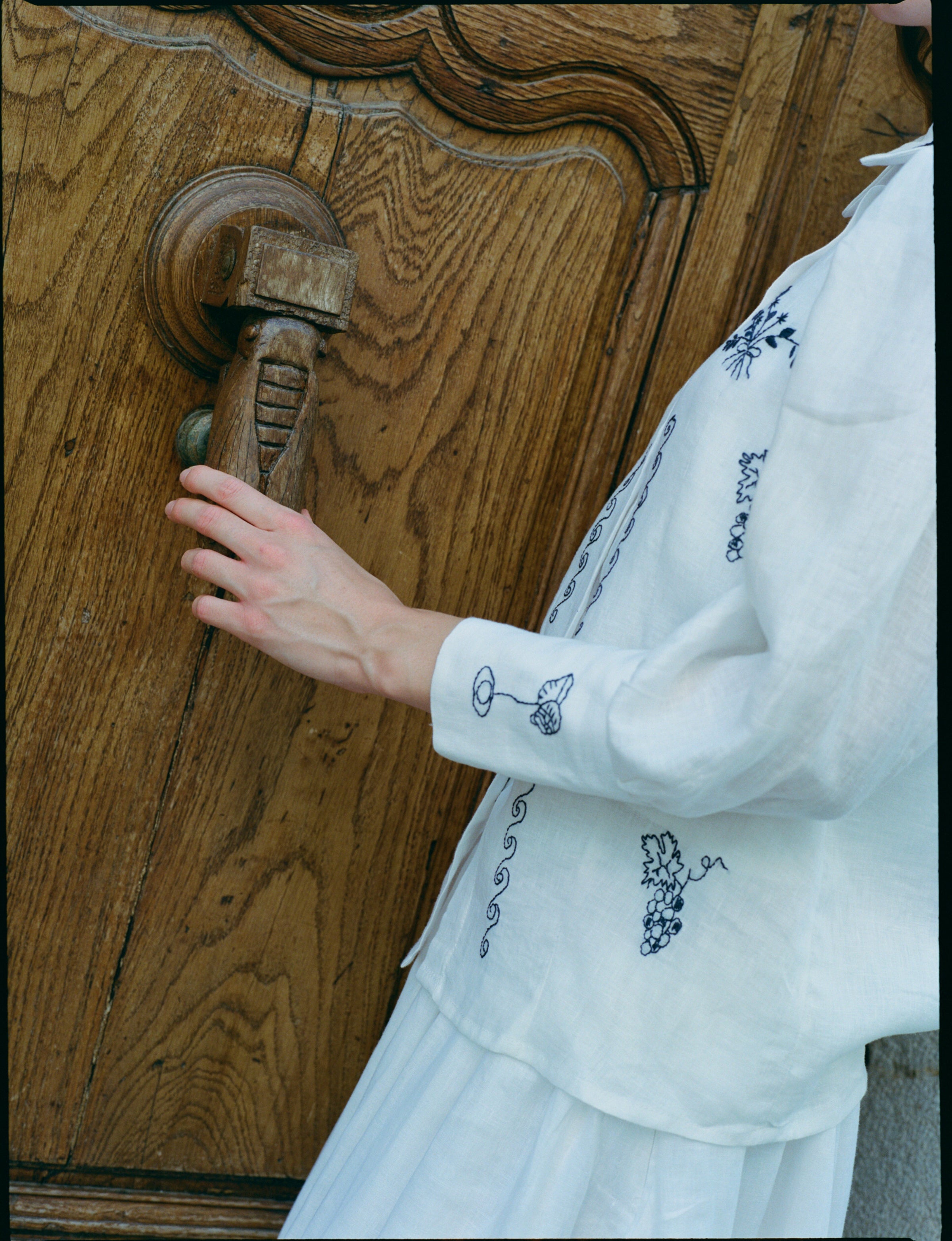 Violet Blouse off white