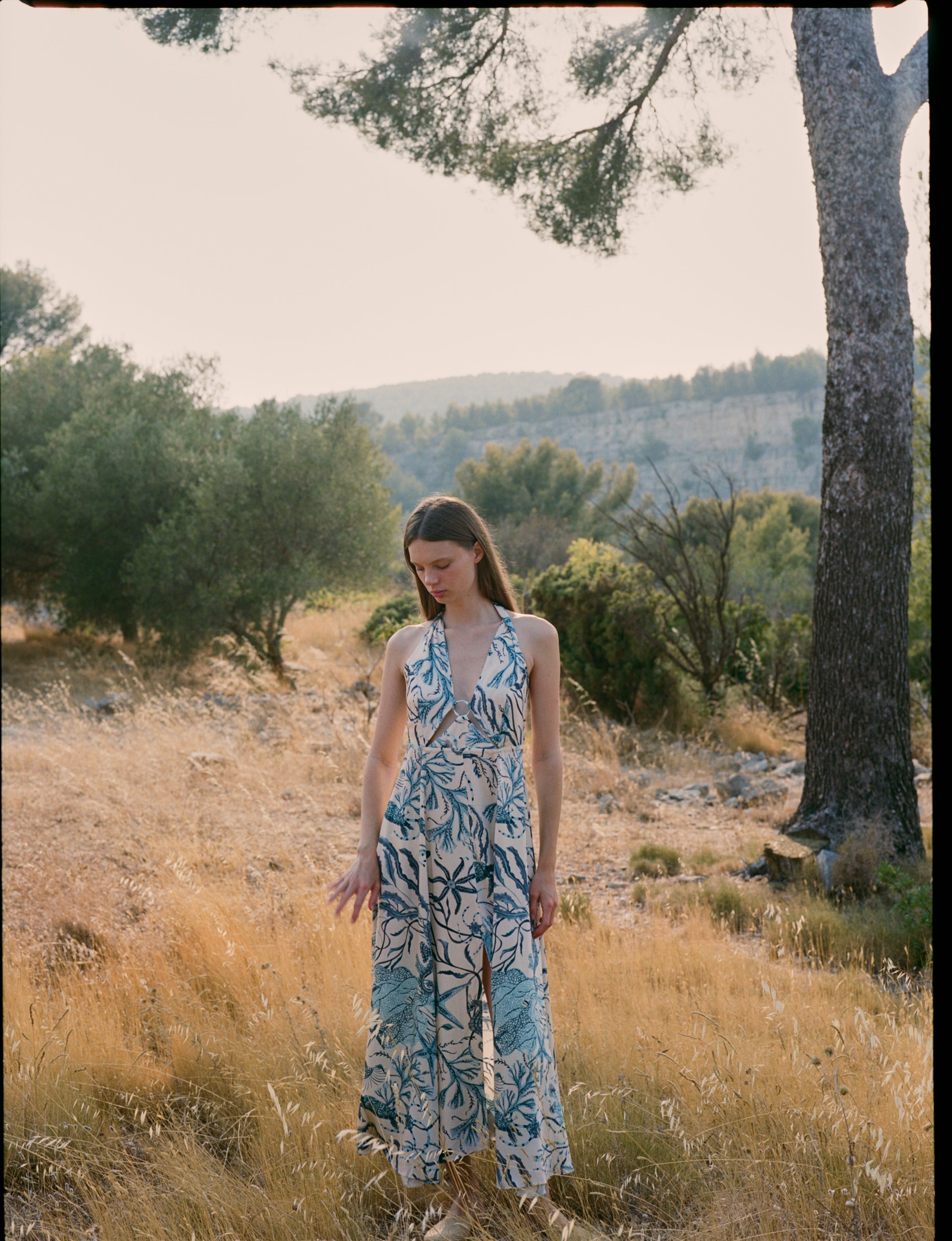 Emma Dress blue