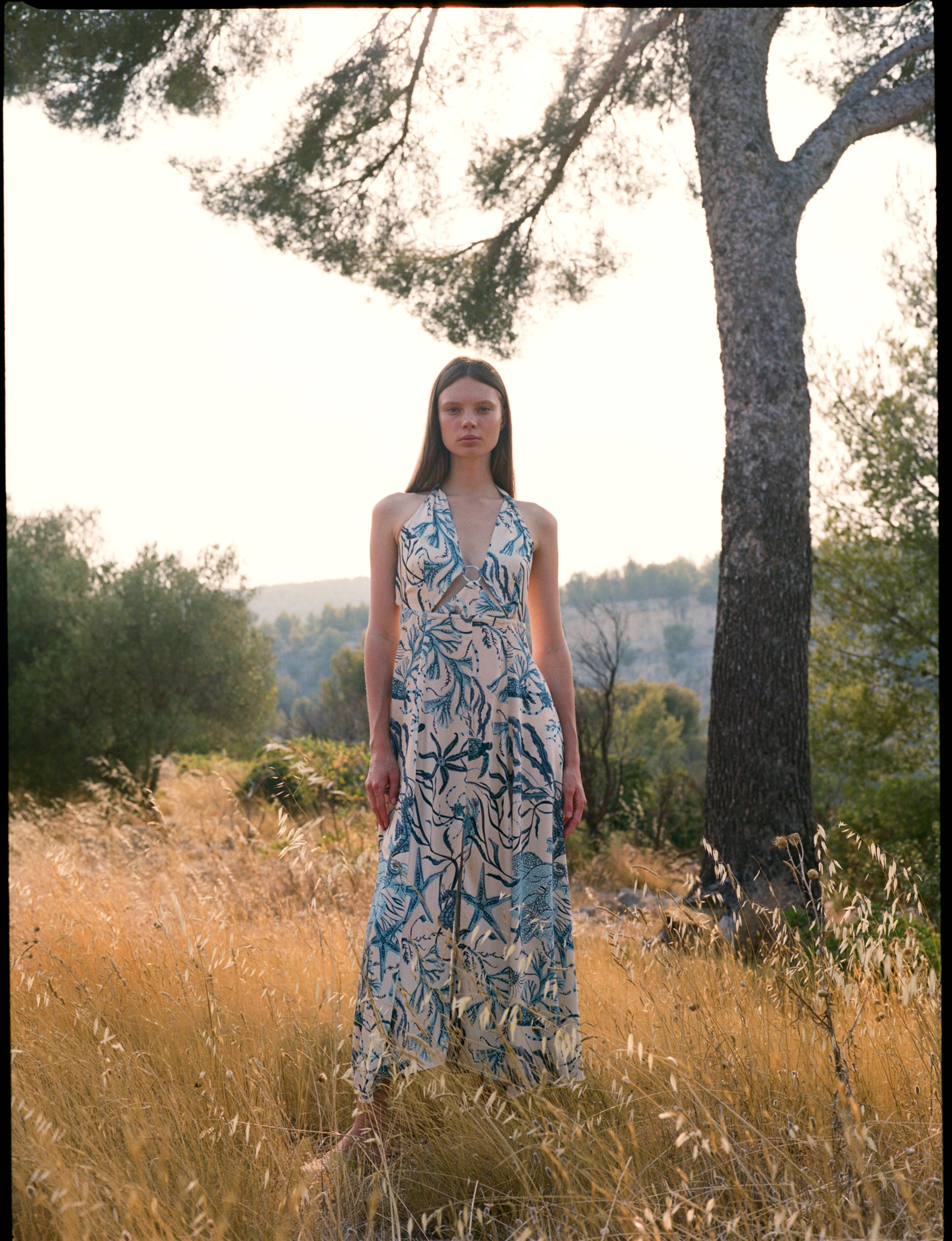 Emma Dress blue