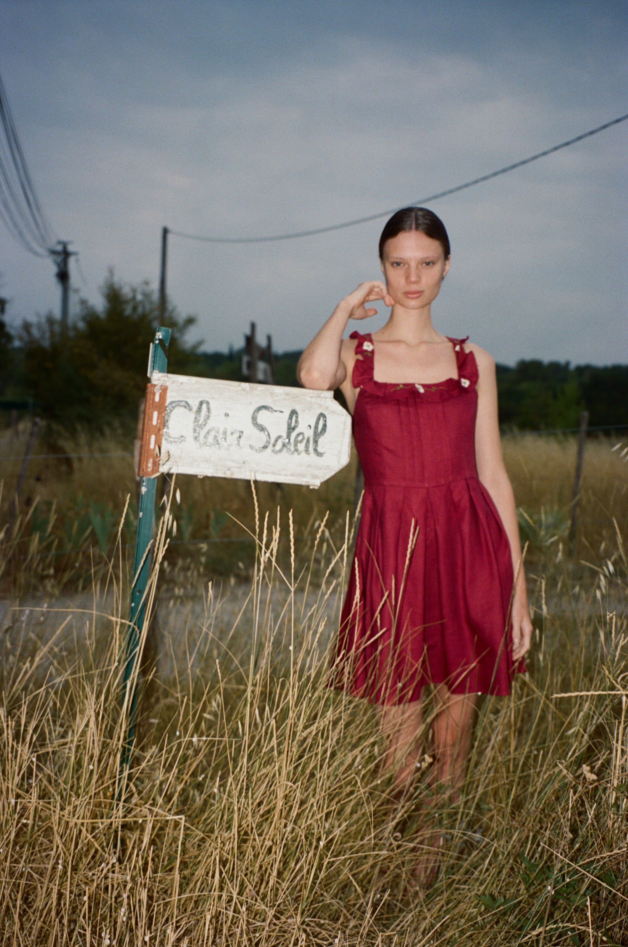 Solé Dress bordeaux