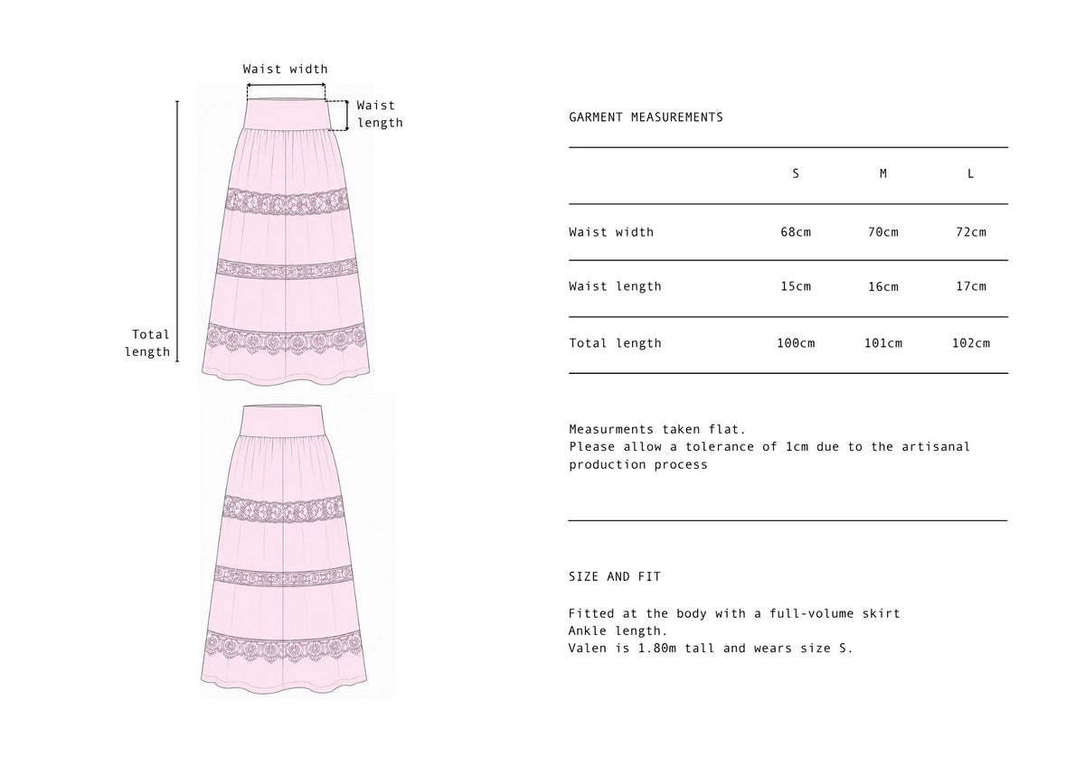 Justina Skirt Dusty Pink