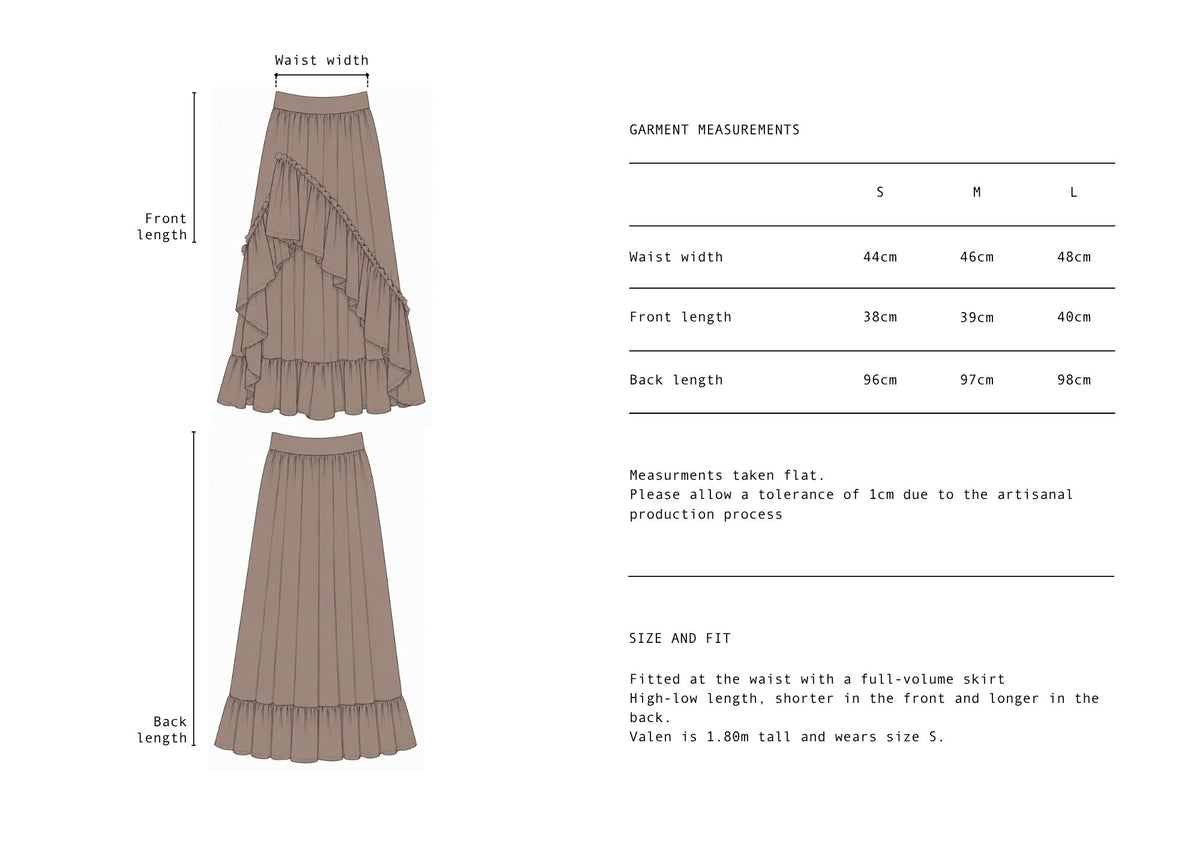 Creta Skirt taupe