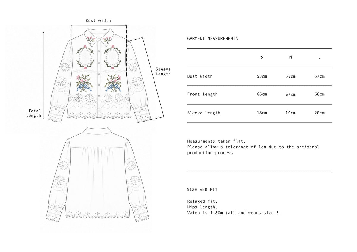 Enriqueta Blouse Off White