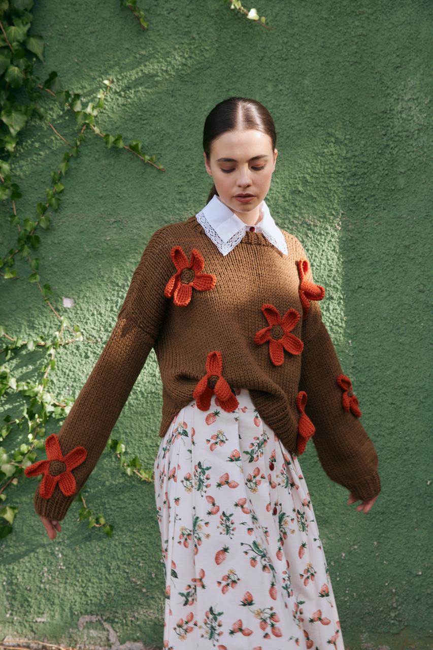 Poppy Sweater brown
