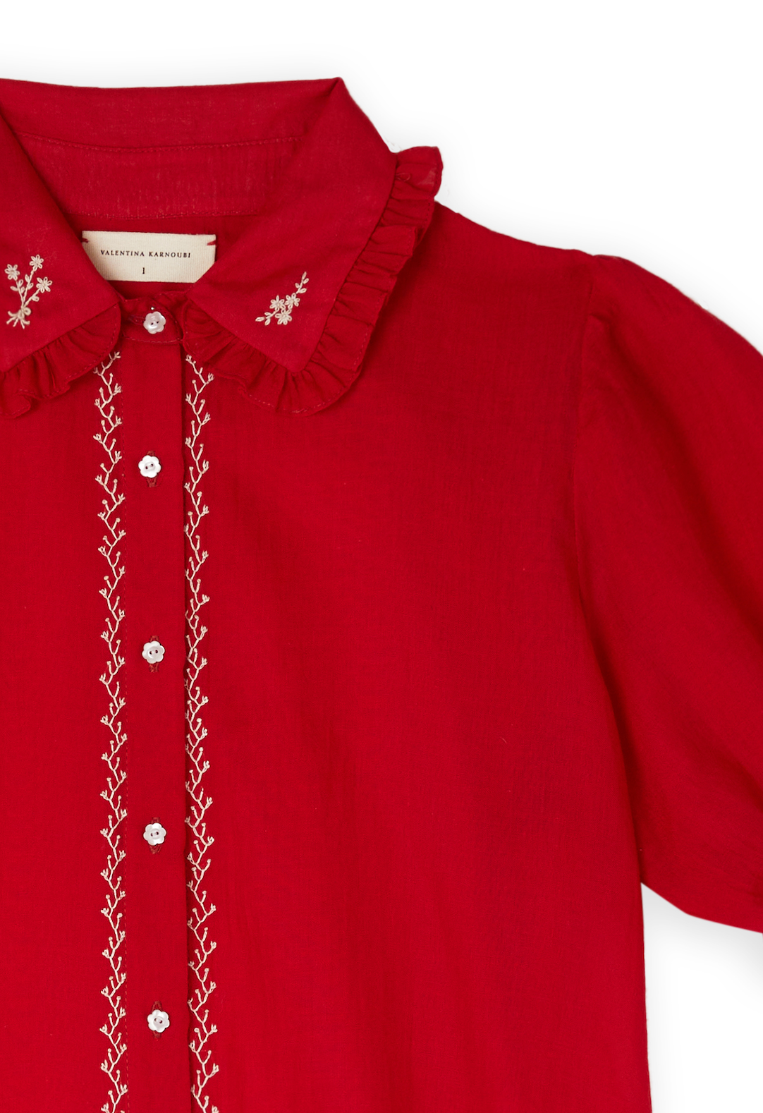 Malta Blouse Red