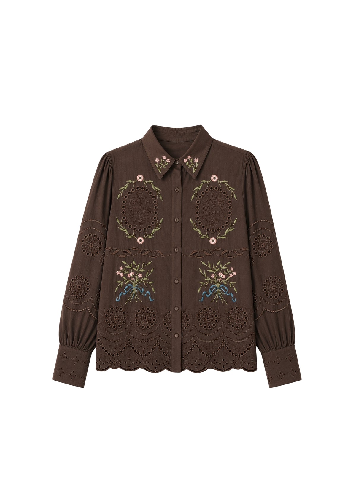Enriqueta Blouse Chocolate