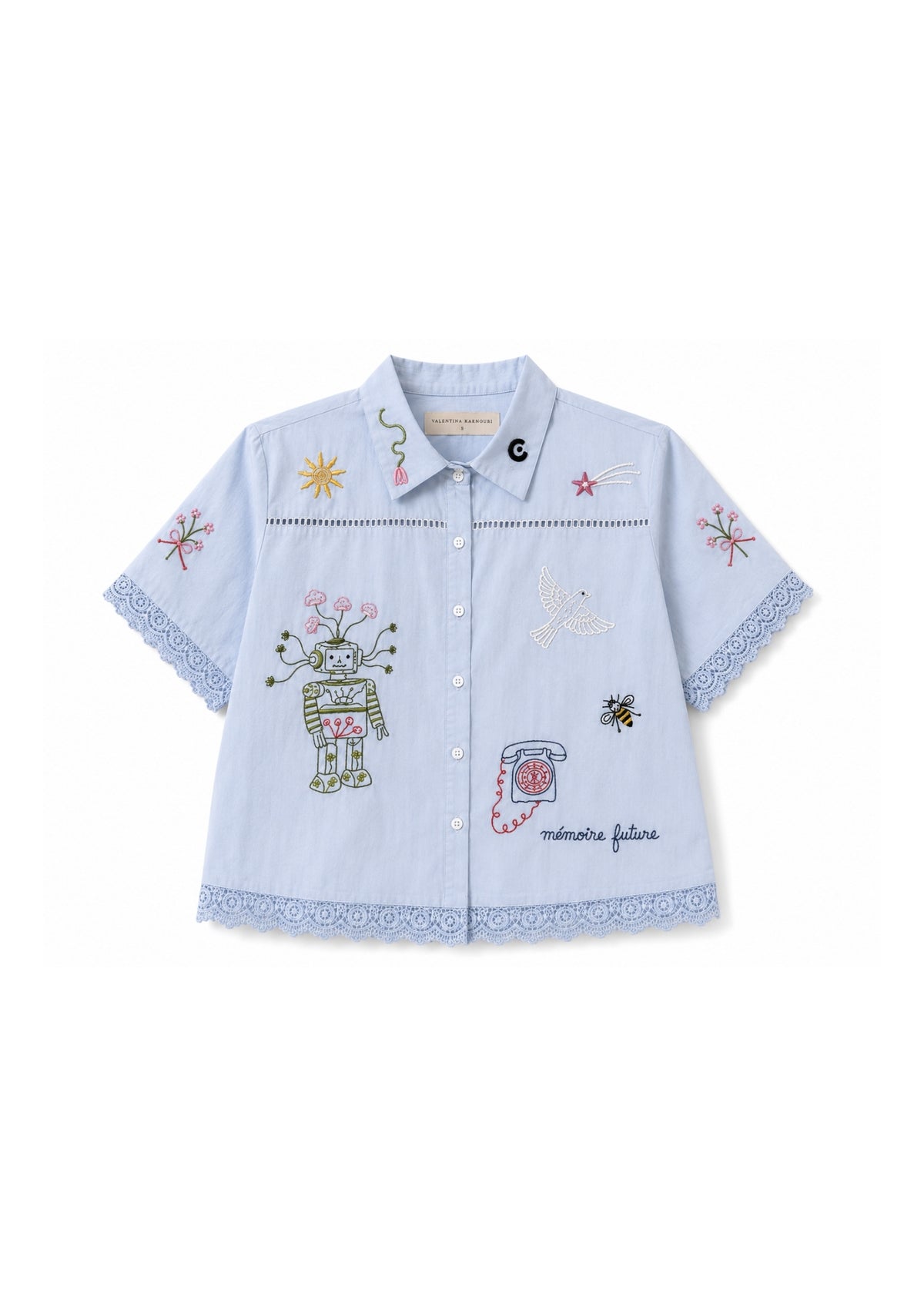 Aruba Shirt powder blue