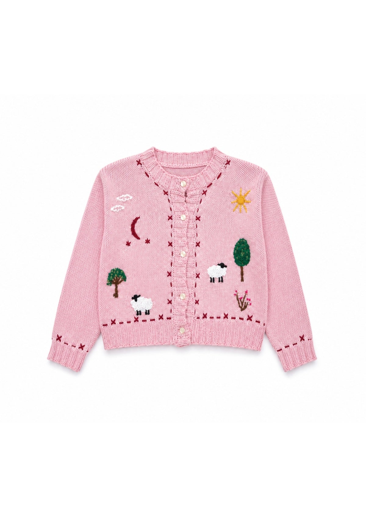 Ofelia Cardigan dusty pink