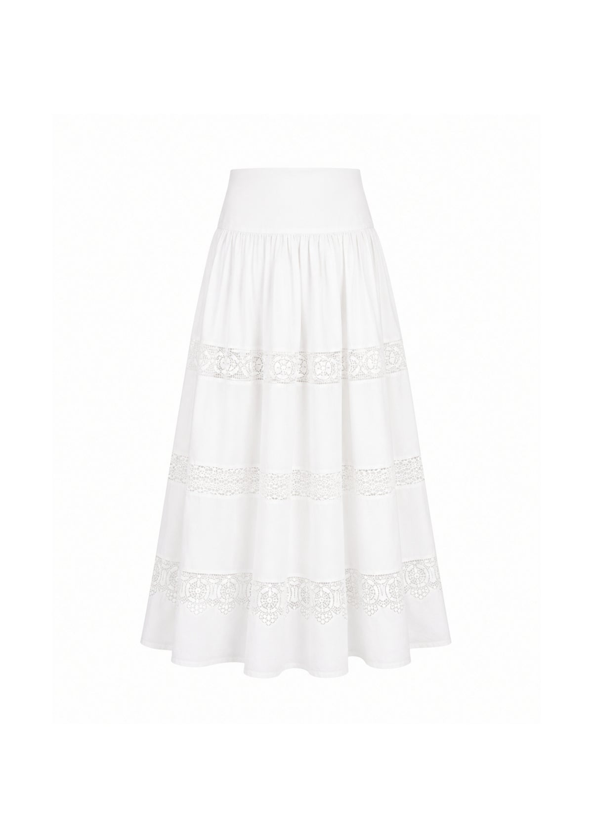 Justina Skirt White