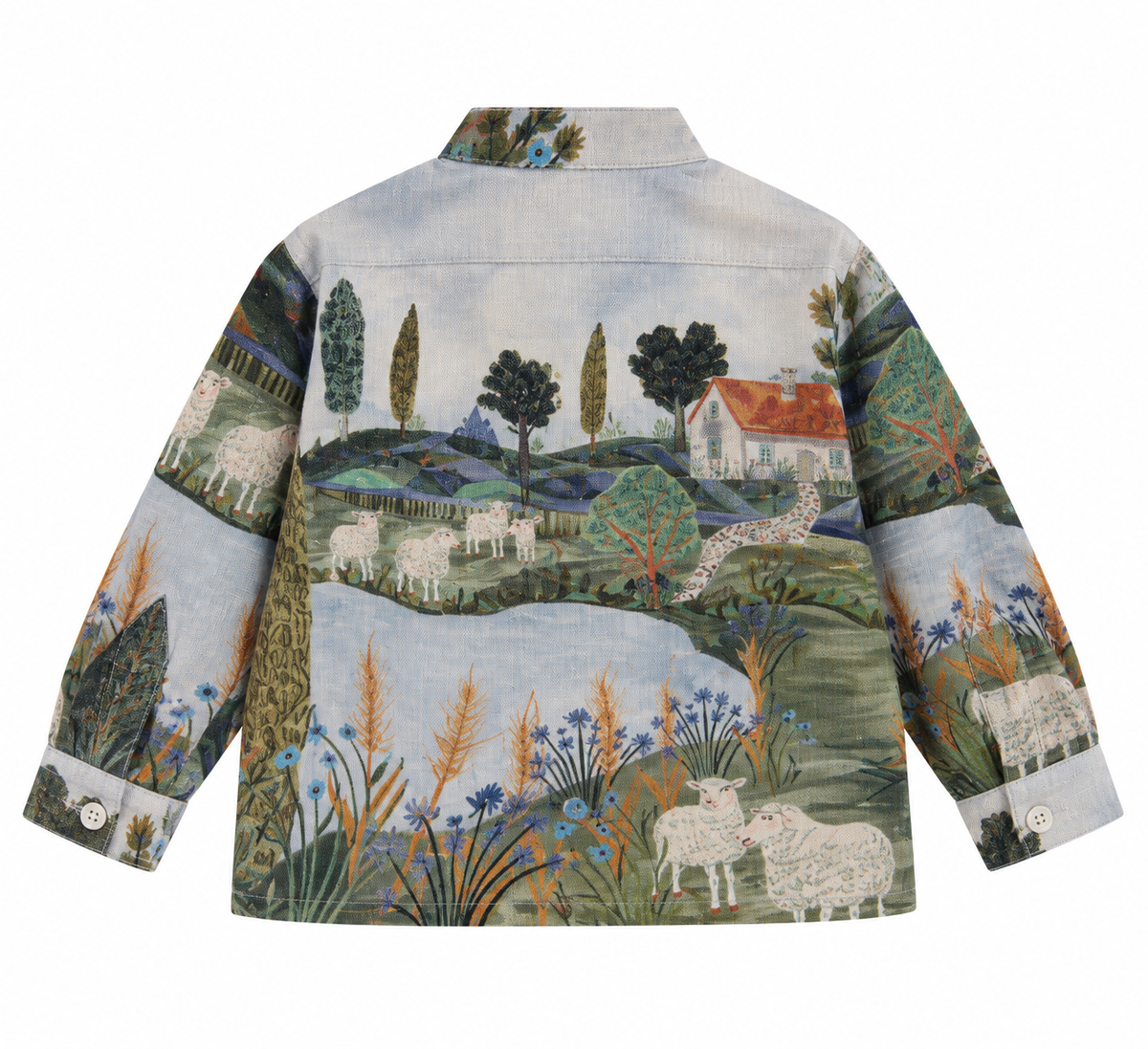 Paisajito Blouse for Kids (Pre Order 10 days)