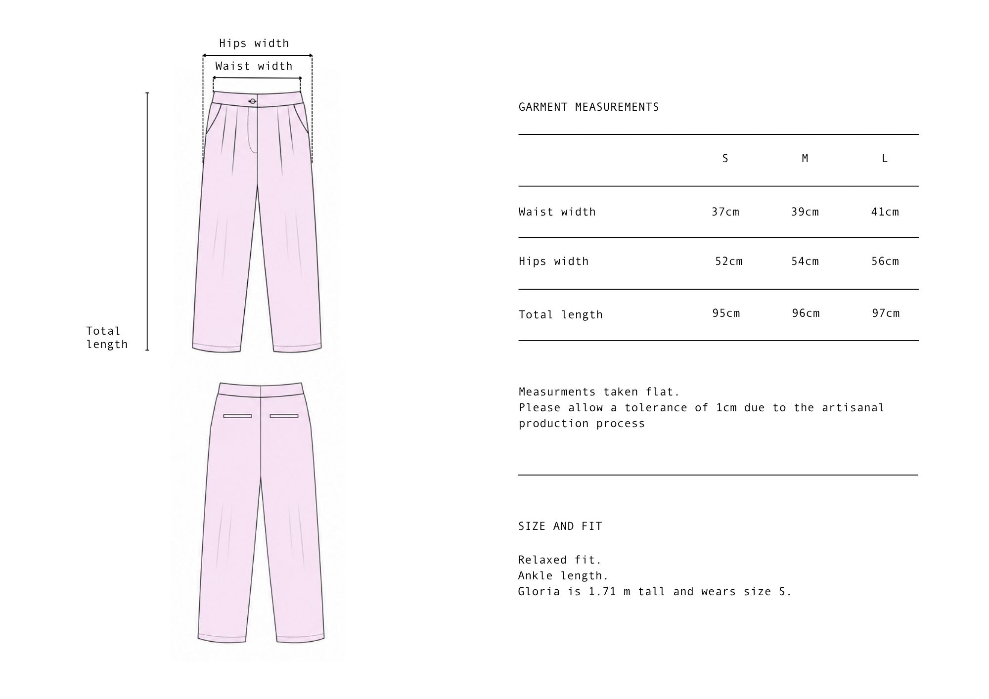 Pampa Pants Dusty Pink