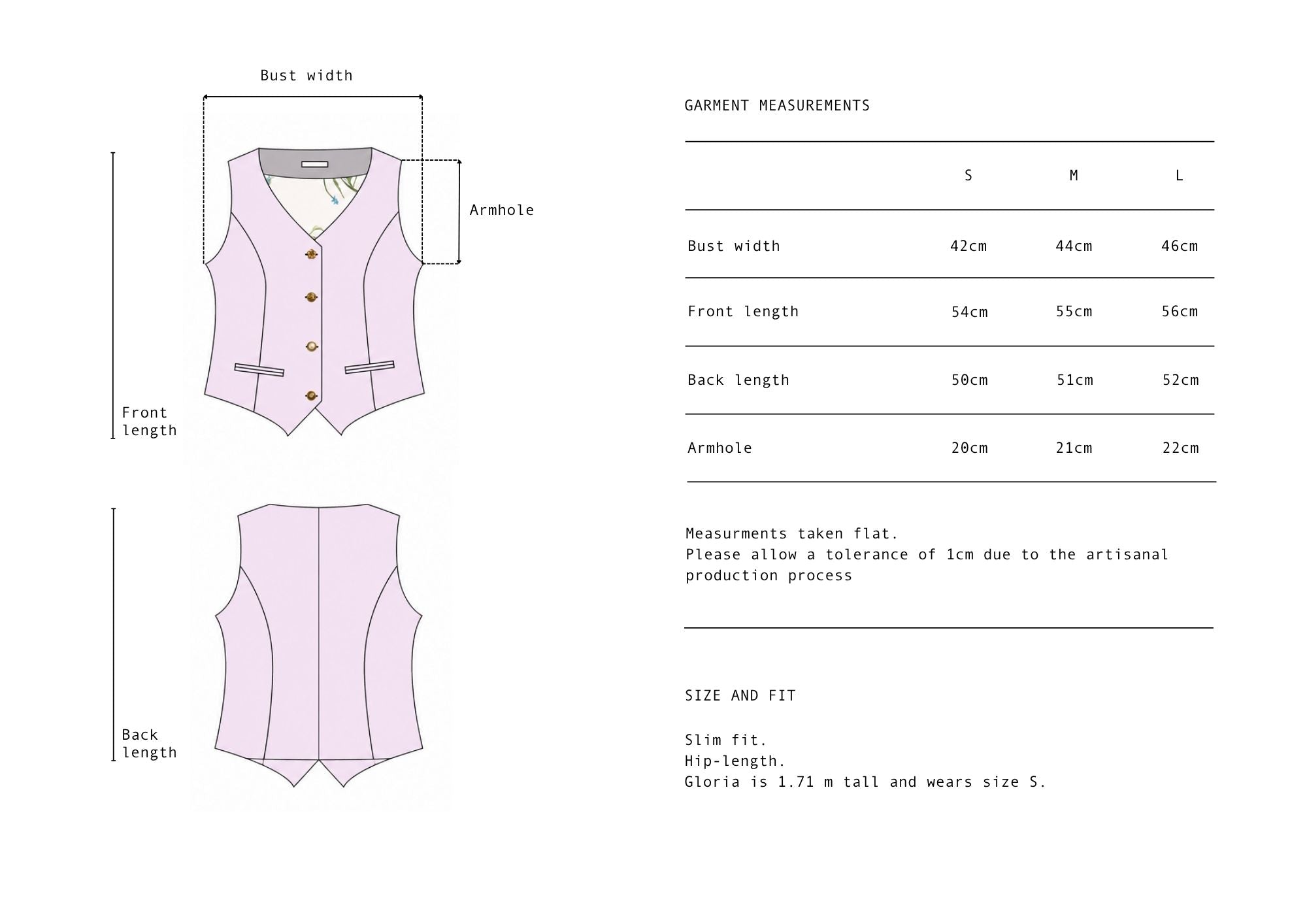 Cuyo Vest Dusty Pink