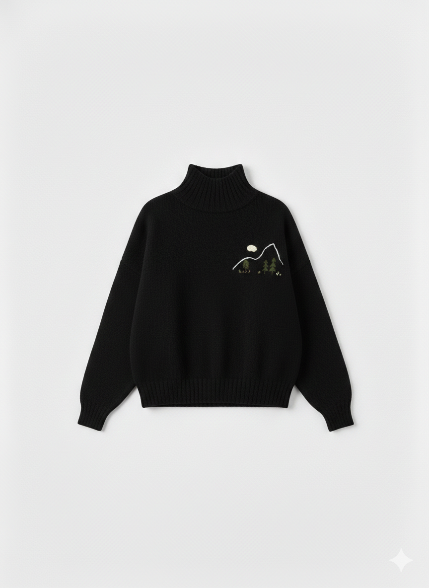 Invernia Sweater black