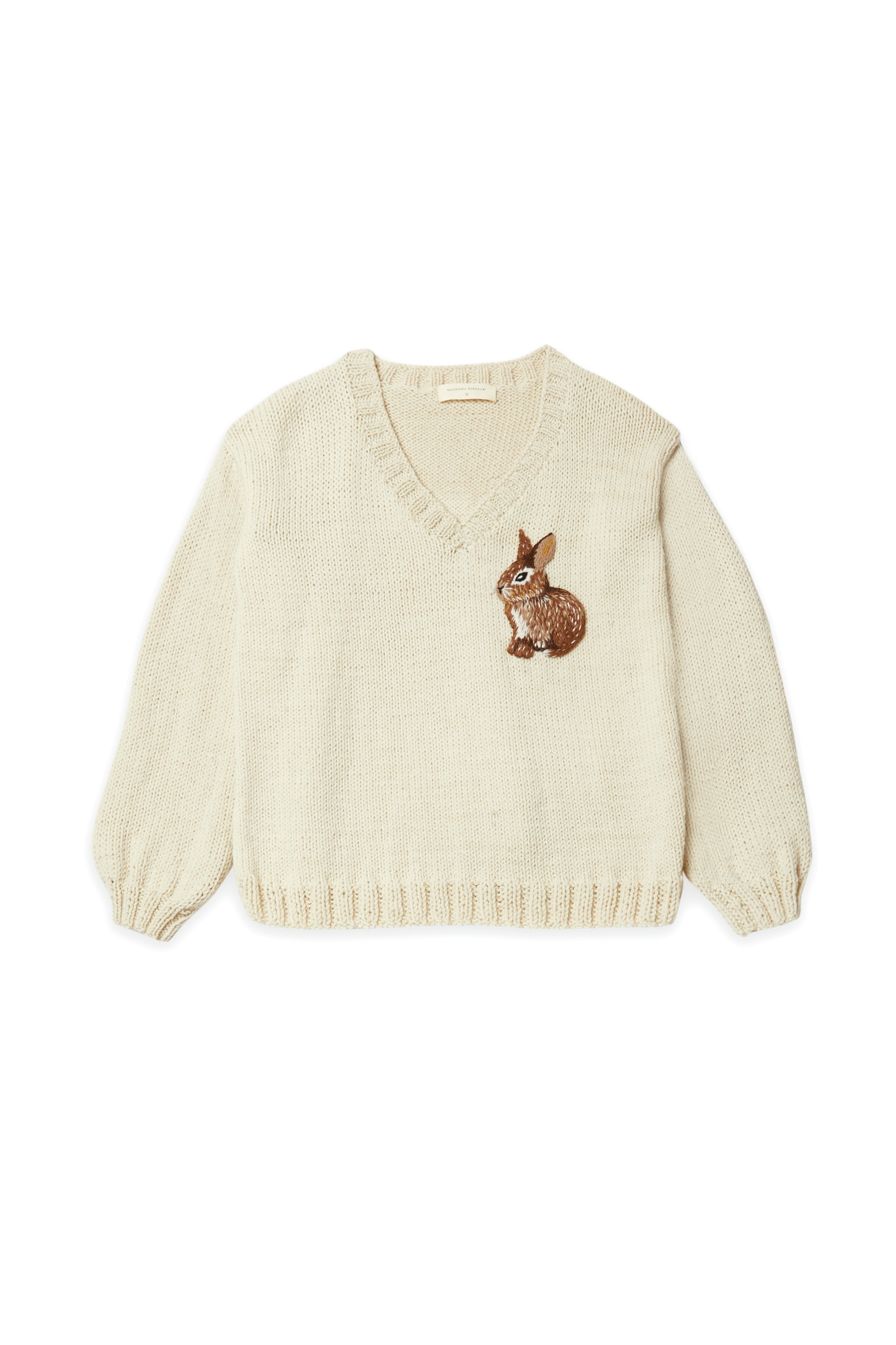 Rabbit Sweater natural (Pre order 20 days)