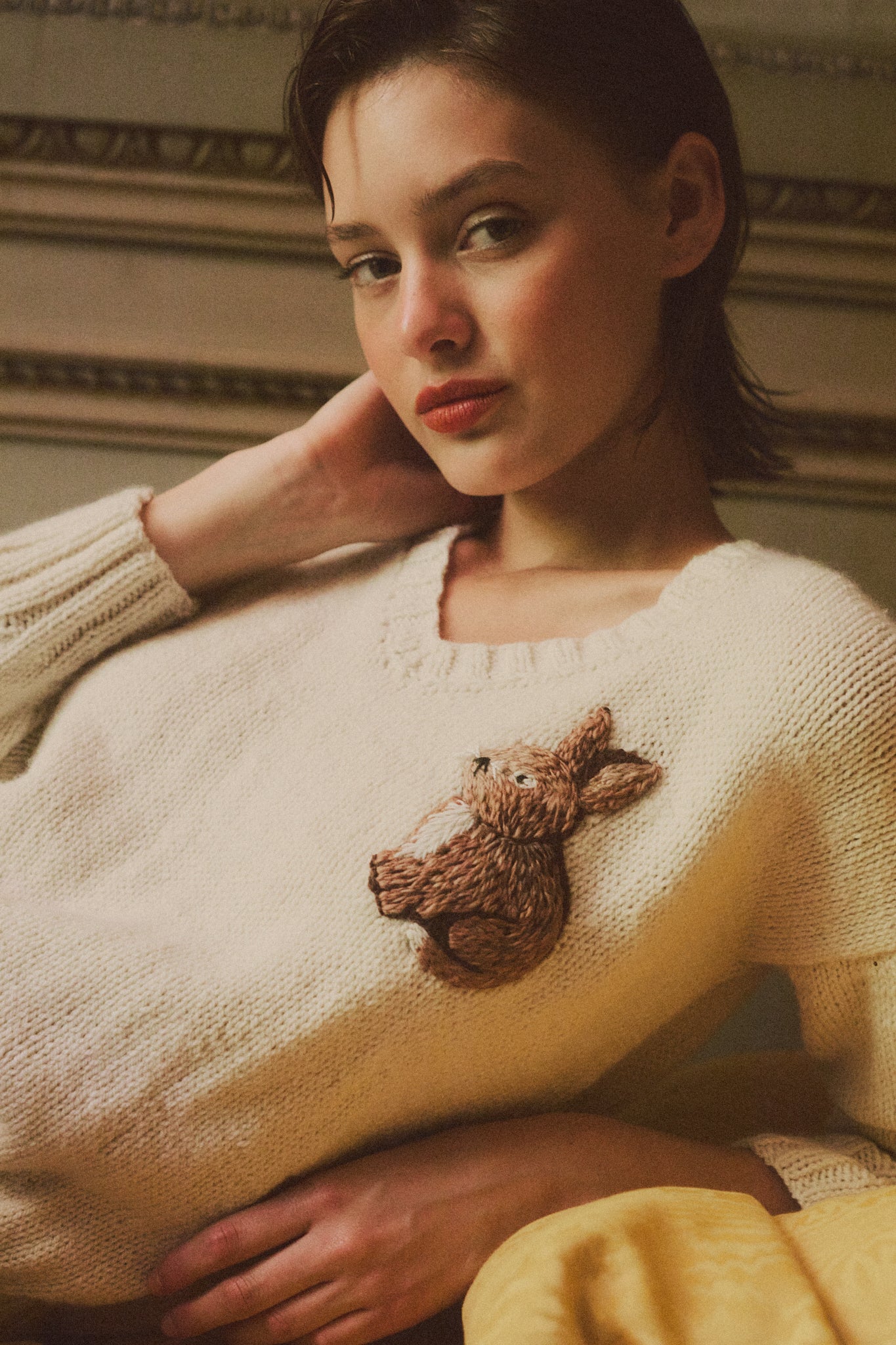 Rabbit Sweater natural