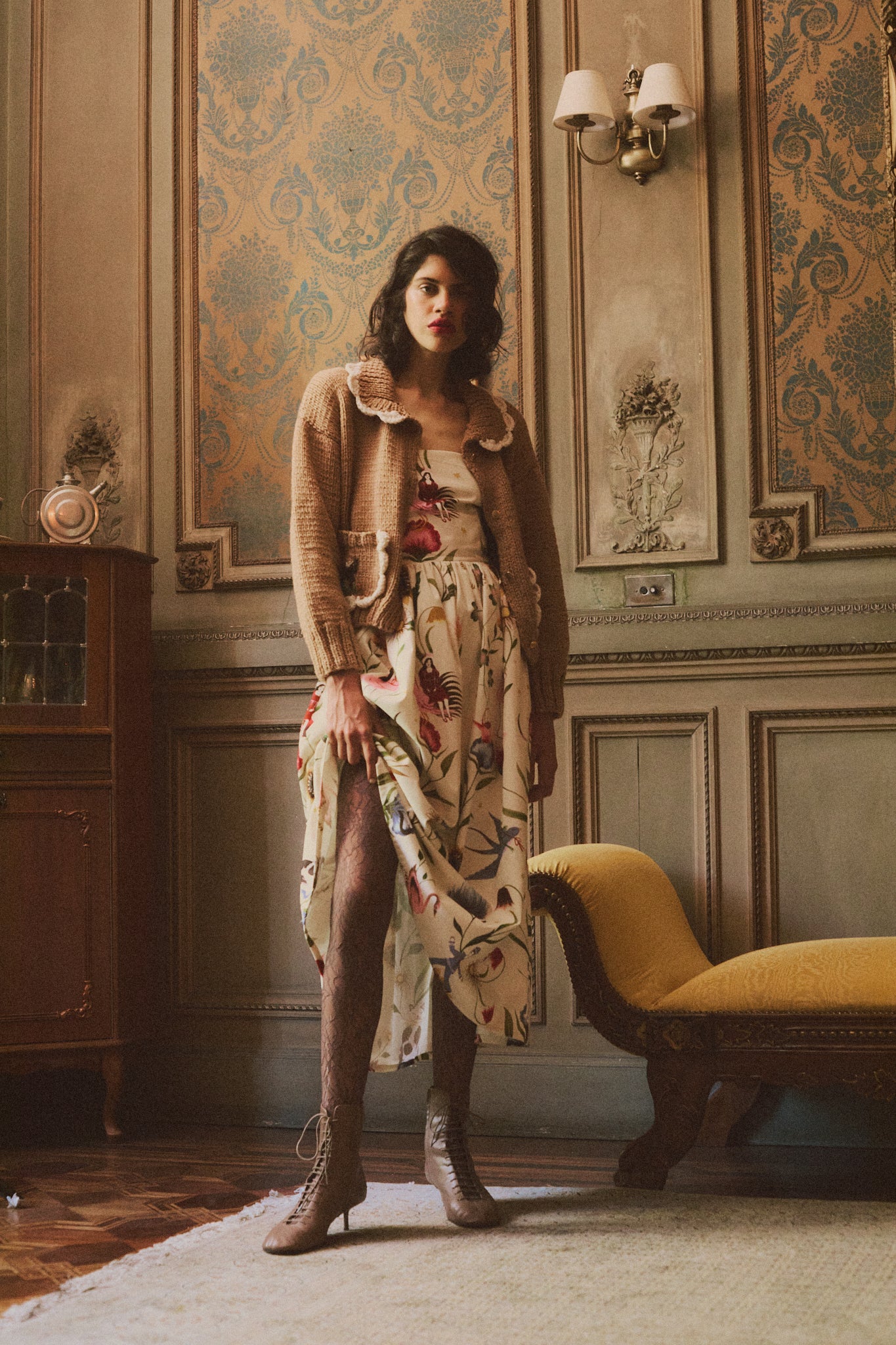 Valery Cardigan camel