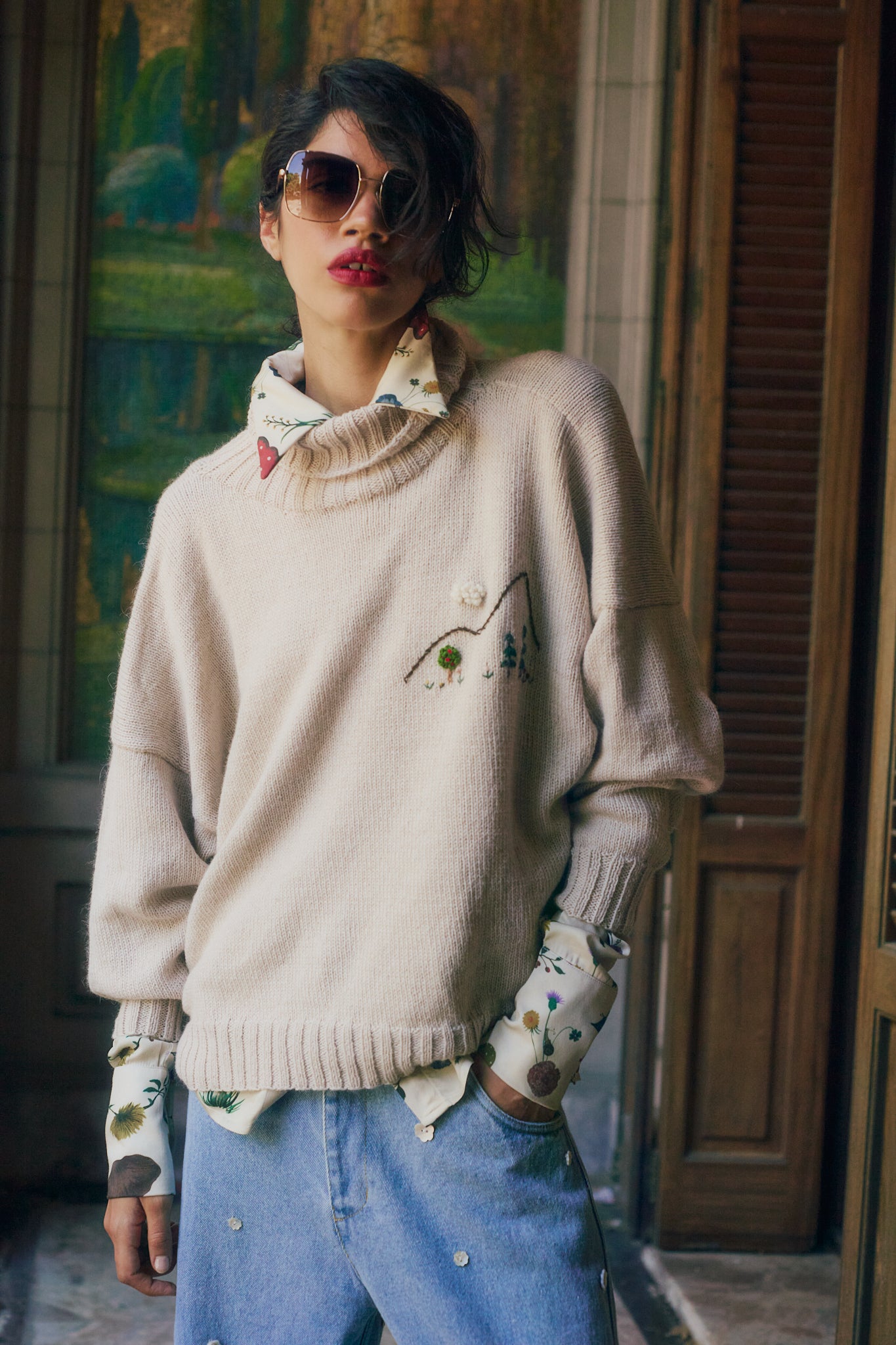 Invernia Sweater natural (Pre Order 15 days)