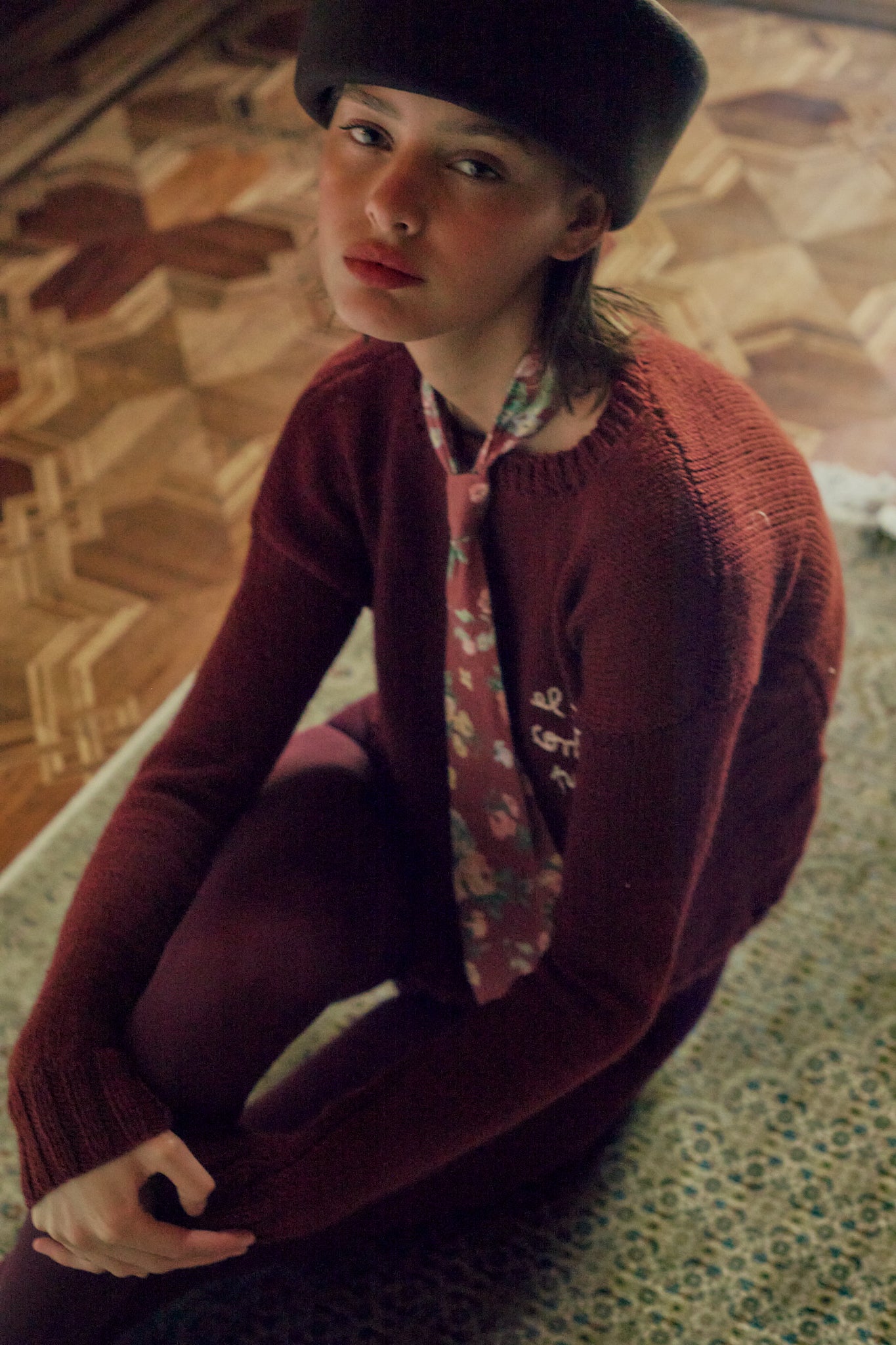 Gustavo Sweater bordeaux