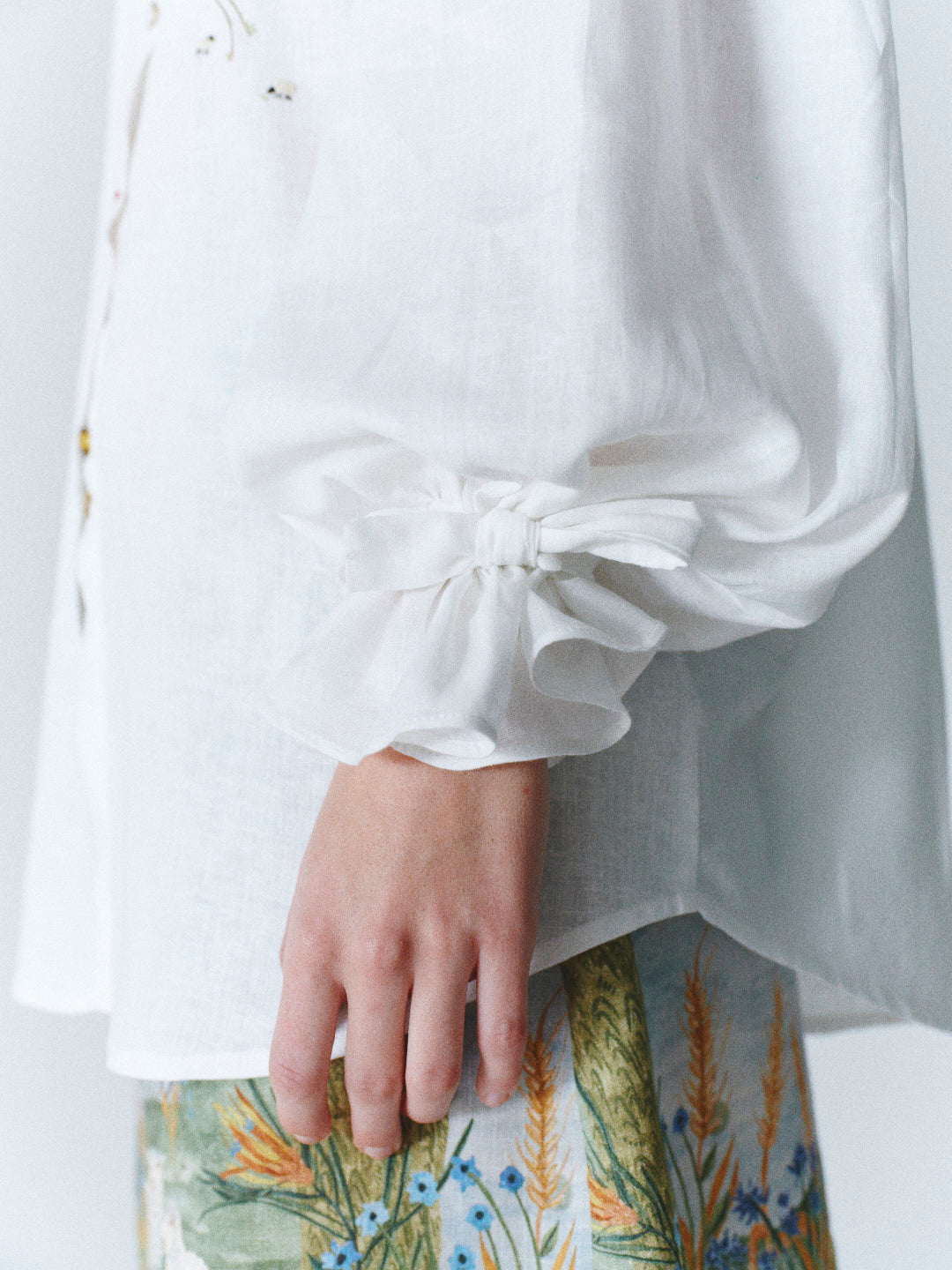 Ines Blouse Off White