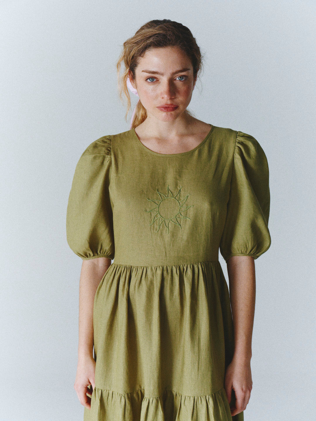 Dolly Dress Olive Green