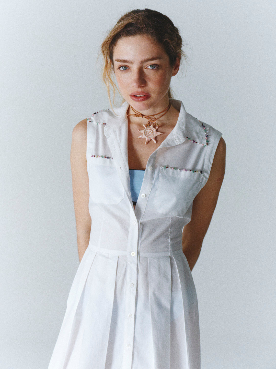 Isadora Dress white