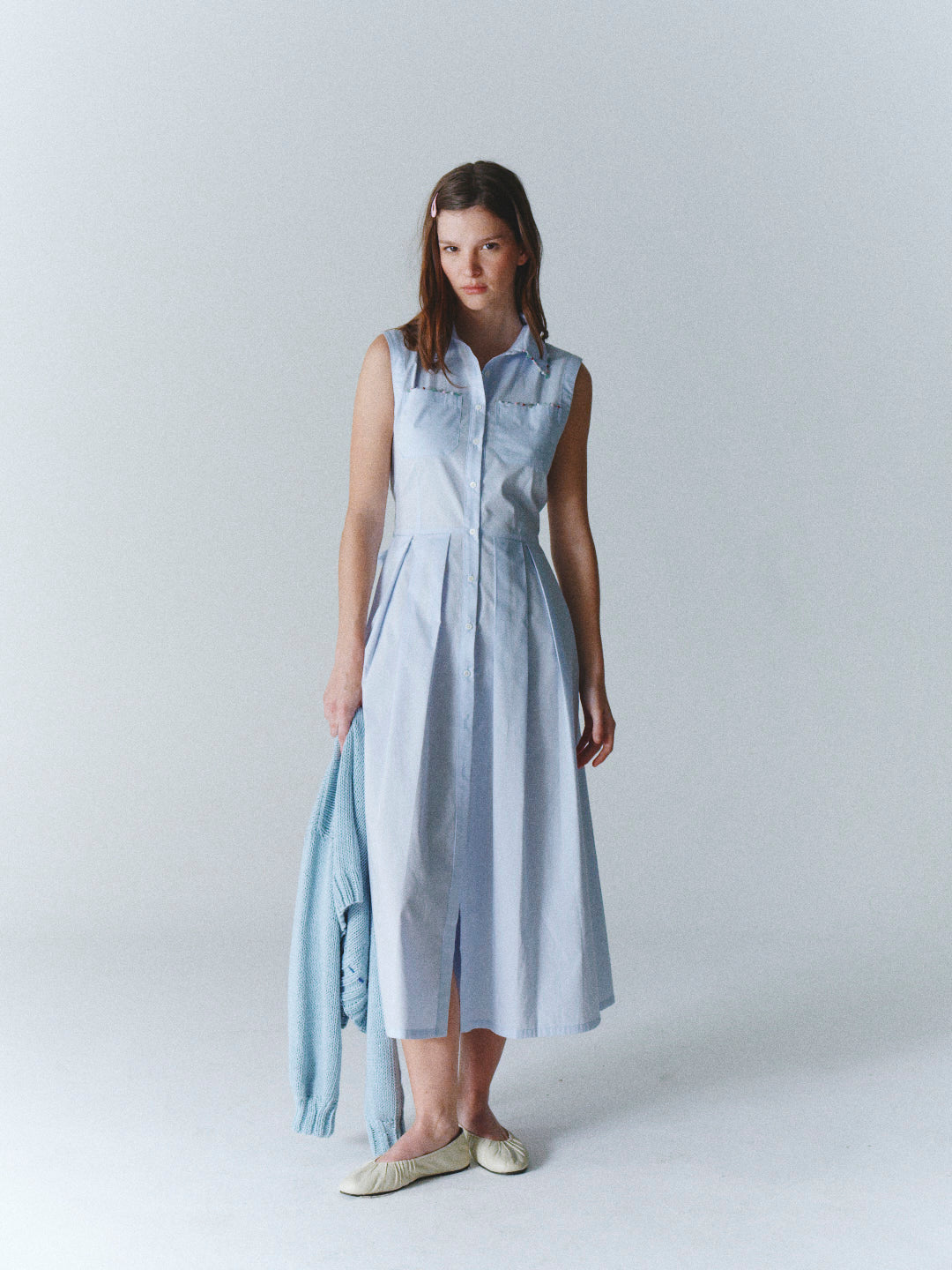 Isadora Dress powder blue