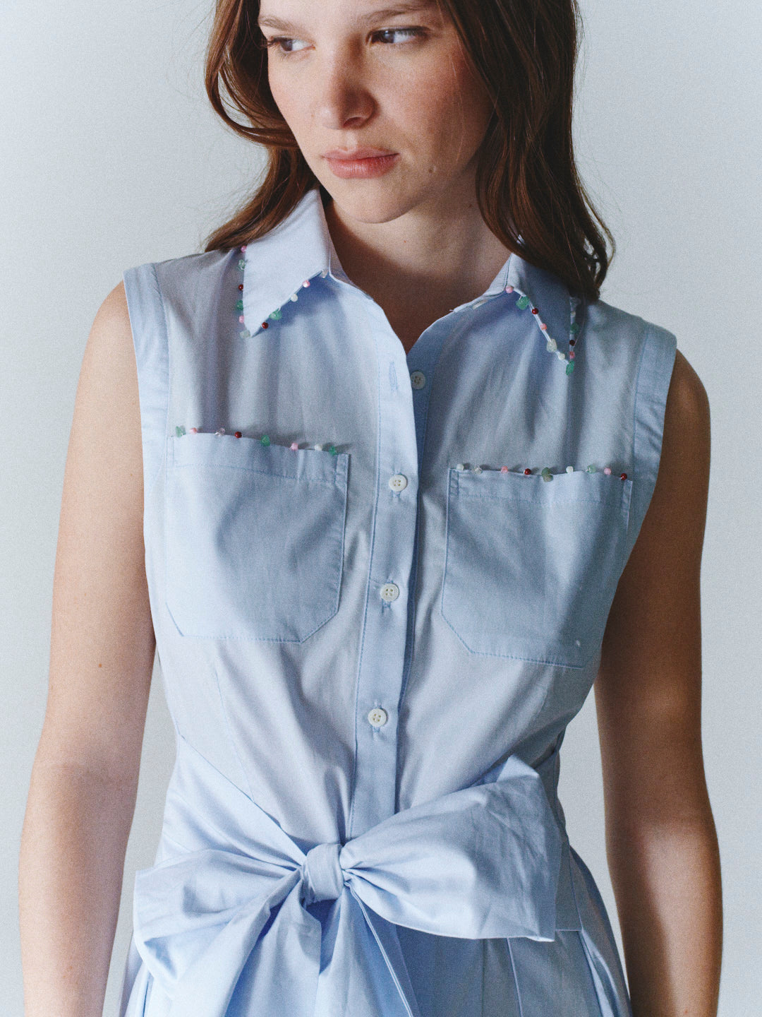 Isadora Dress powder blue