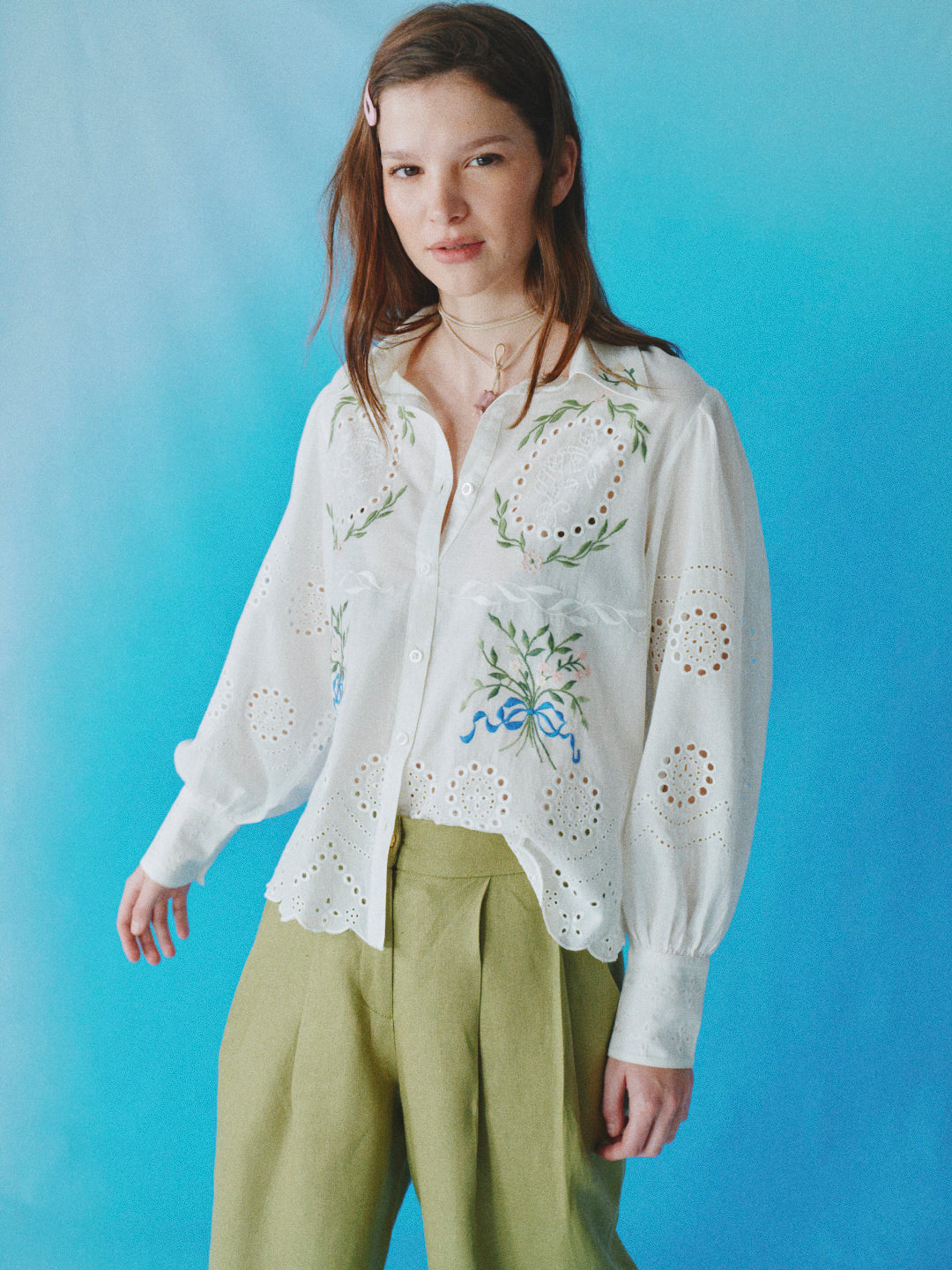Enriqueta Blouse Off White