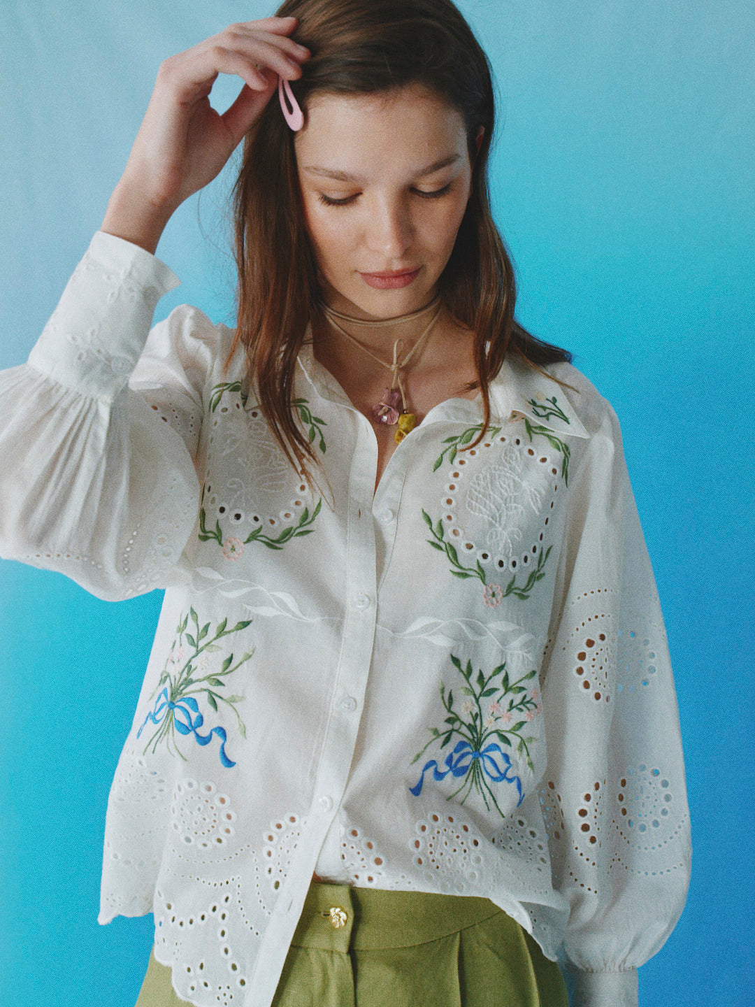 Enriqueta Blouse Off White