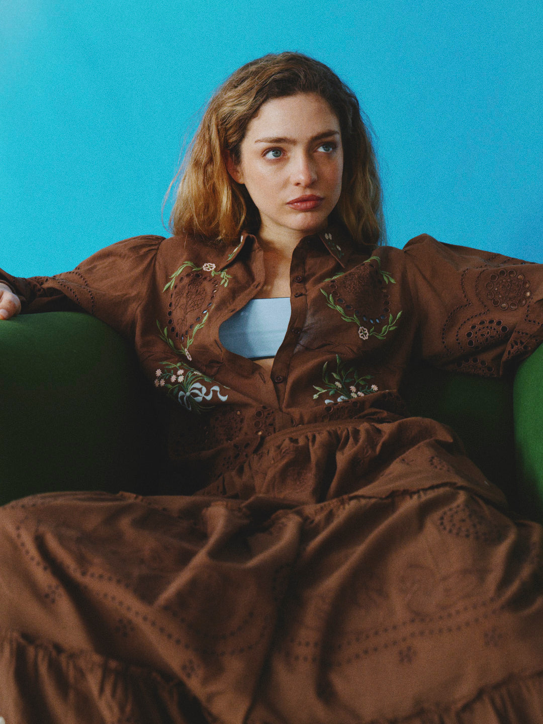 Enriqueta Blouse Chocolate