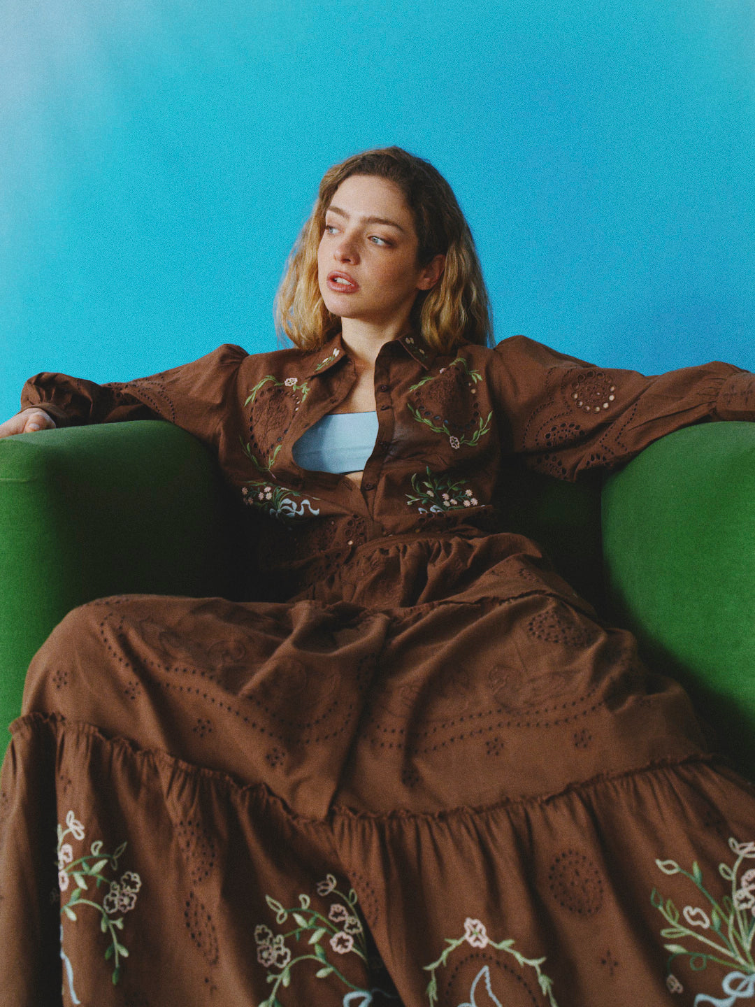 Penelope Skirt Chocolate