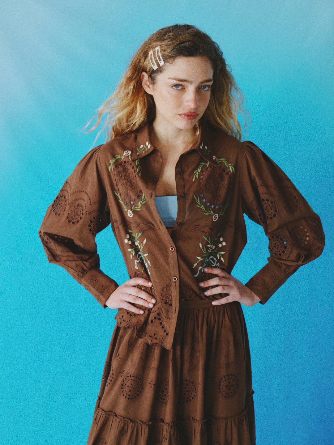 Enriqueta Blouse Chocolate