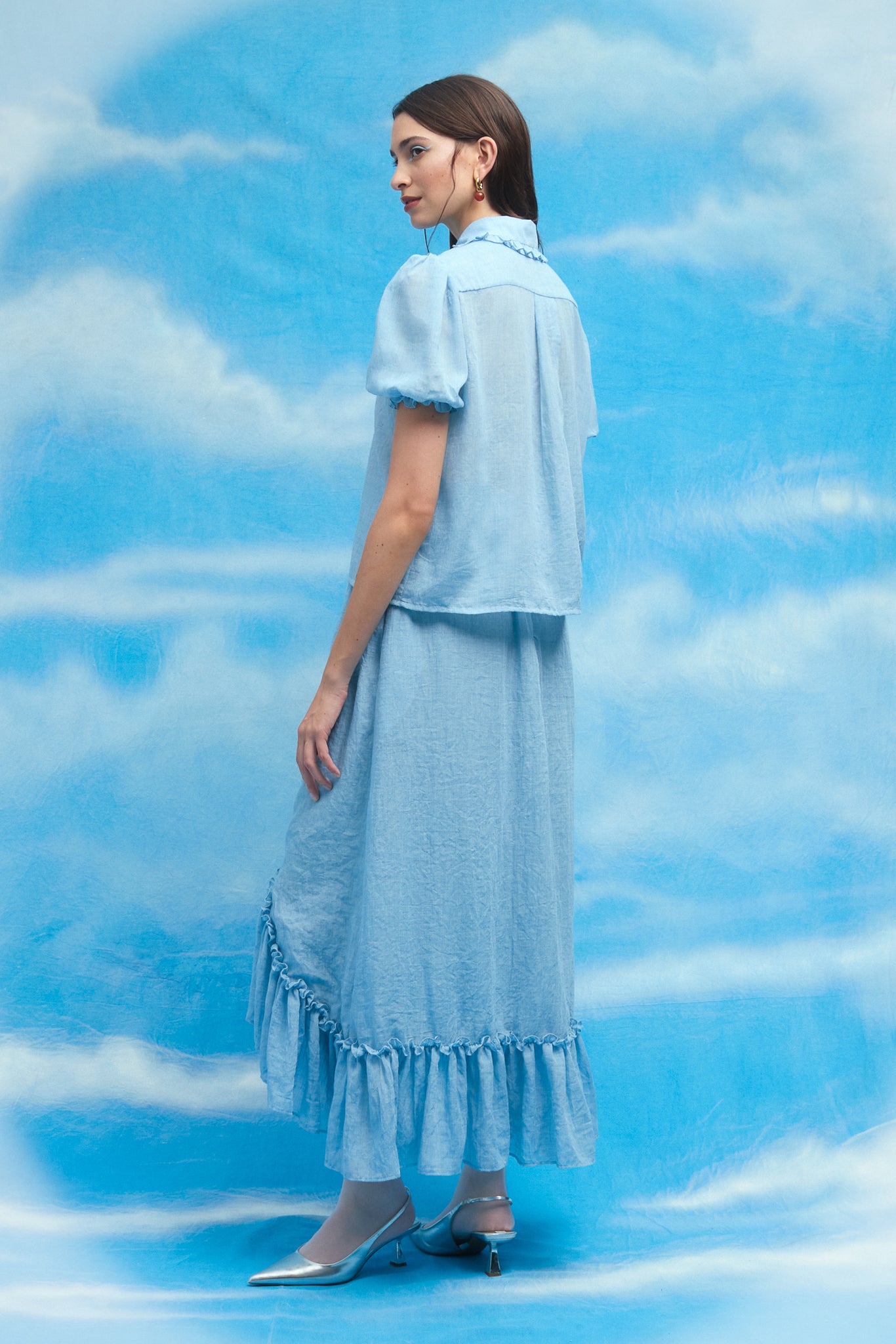 Creta Skirt light blue