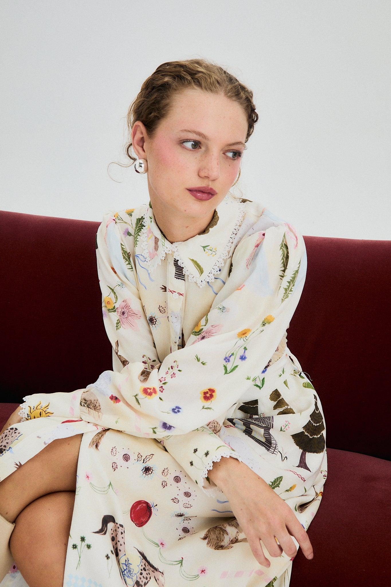 Salto Dress ivory