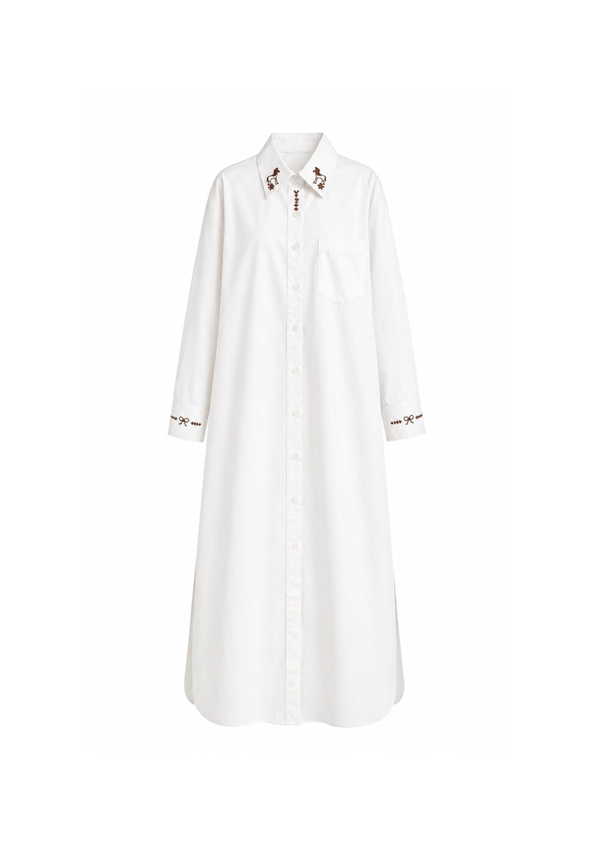 Francisca Dress White