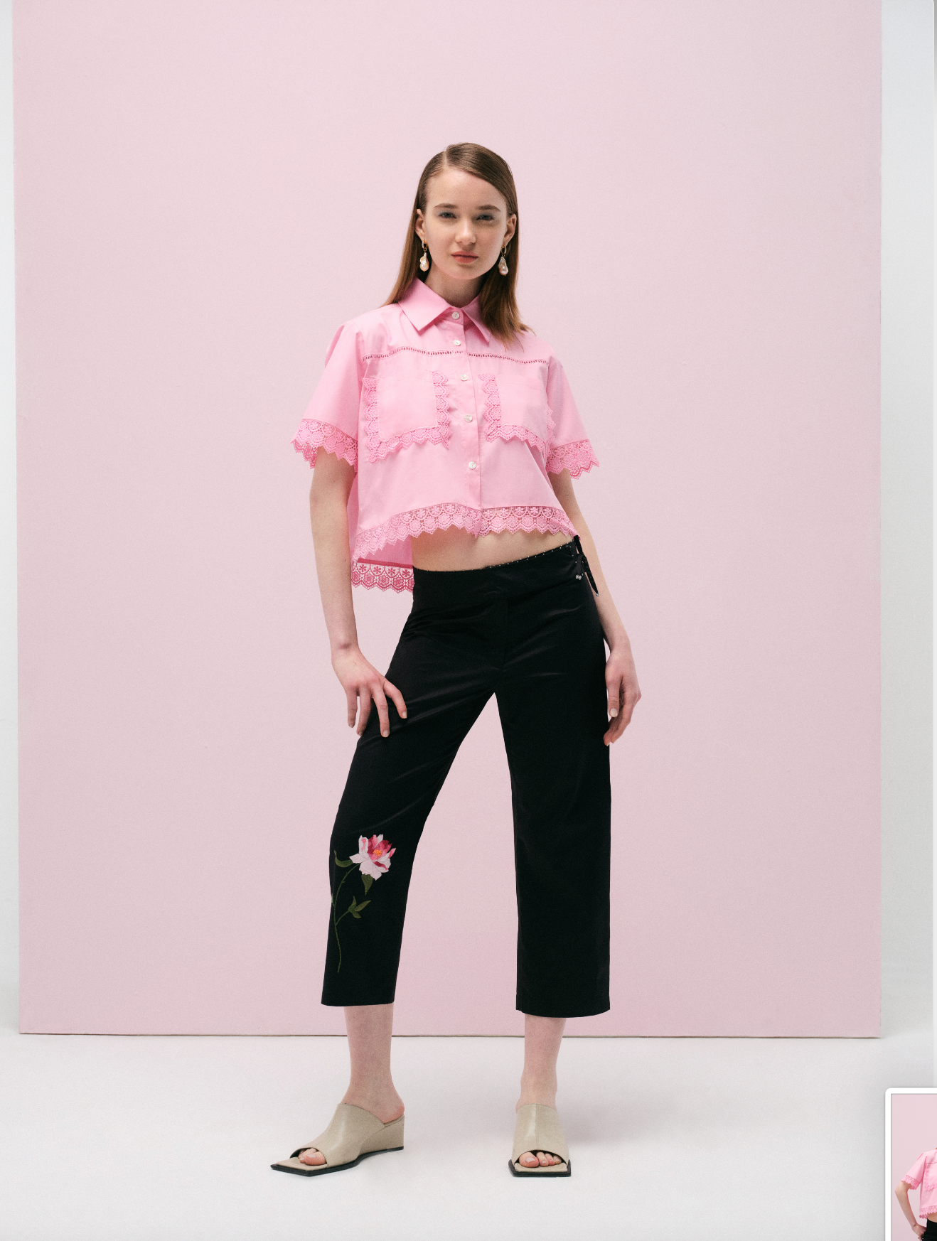 Marga blouse pink