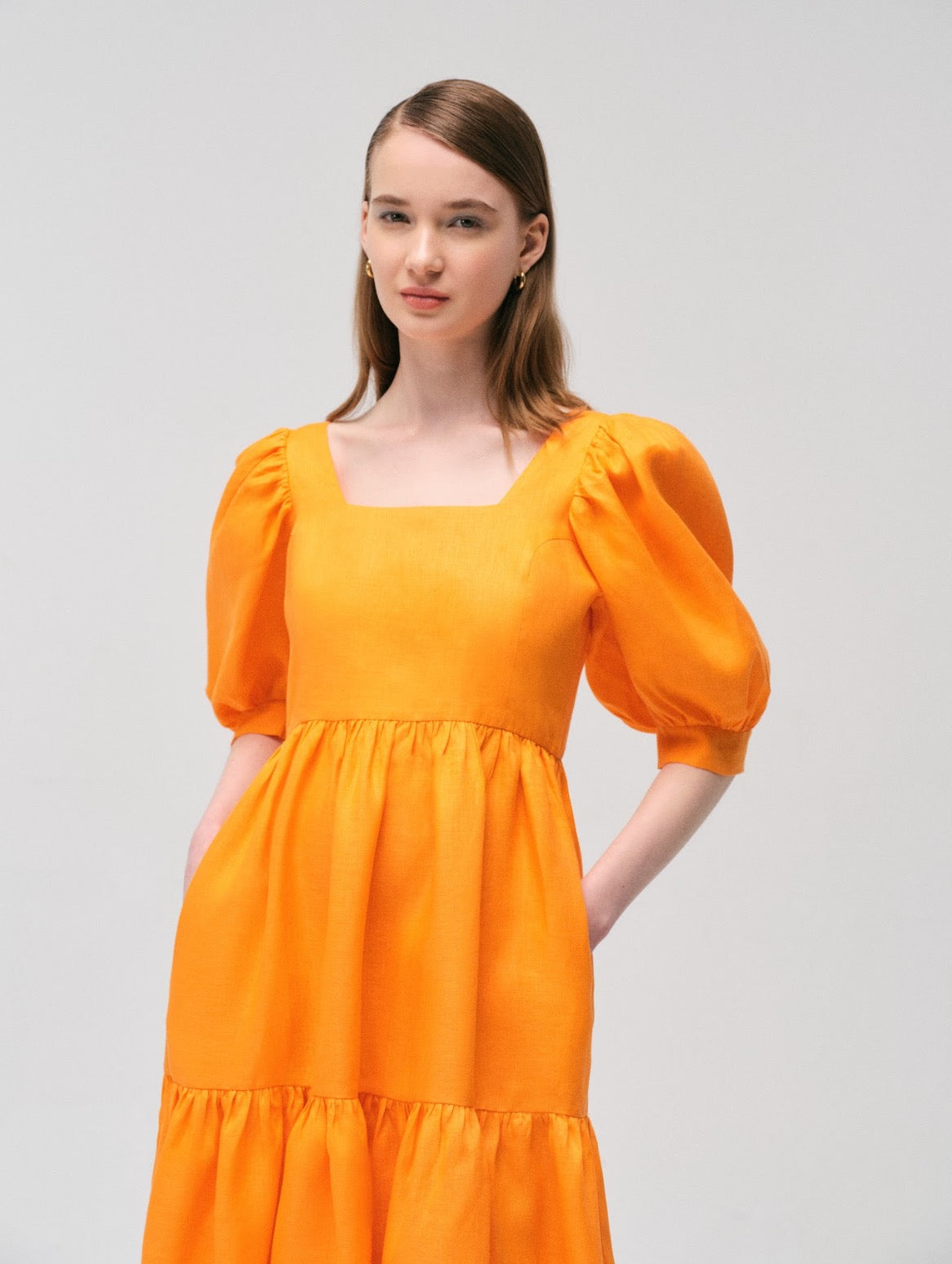 Ambar Dress orange
